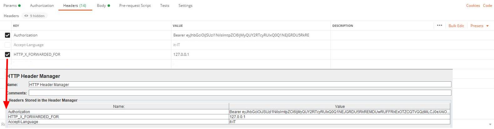 add checkbox to enable/disable header