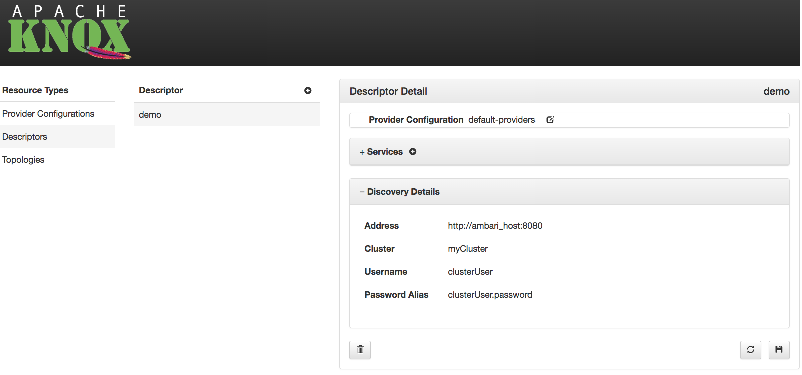 Service Discovery Details
