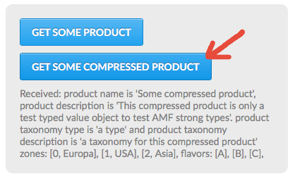 CompressedRemoteObject Example